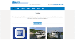 Desktop Screenshot of droste-elektro.nl